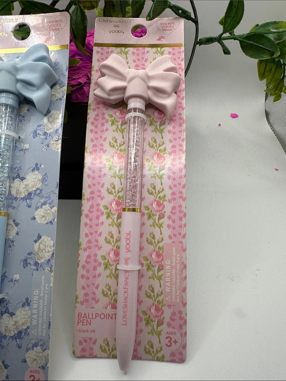 LoveShackFancy x Target Ballpoint - Pink or Light Blue